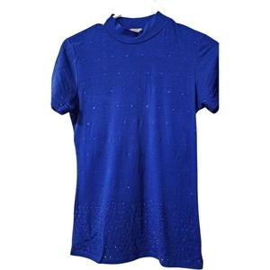 NWOT Handmade Rhinestone Embellished T-Shirt | Size M Rhinestone Design …